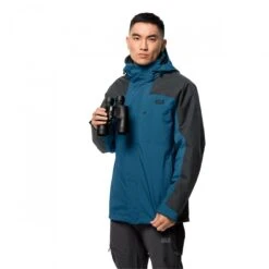 Jack Wolfskin Winterjacke Viking Sky 3in1 2021 Cobaltblau Herren