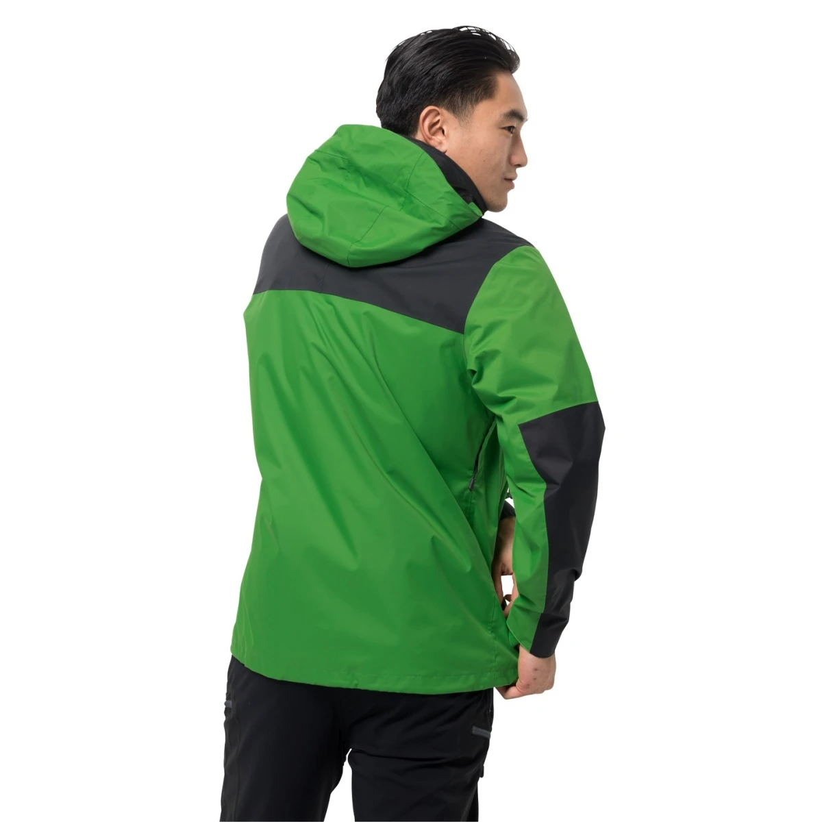 Jack Wolfskin Ganzjahresjacke Jasper Flex (wasserdicht) Grün Herren 10 Jack Wolfskin Ganzjahresjacke Jasper Flex (wasserdicht) Grün Herren – Bild 8