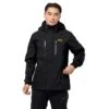 Jack Wolfskin Ganzjahresjacke Jasper Flex (wasserdicht) Schwarz Herren