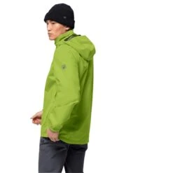 Jack Wolfskin Regenjacke Stormy Point (wasser/winddicht/atmungsaktiv) Limegrün Herren -Jack Wolfskin Jack Wolfskin 1111141 4073 stormy point jacket205 1200x1200 1