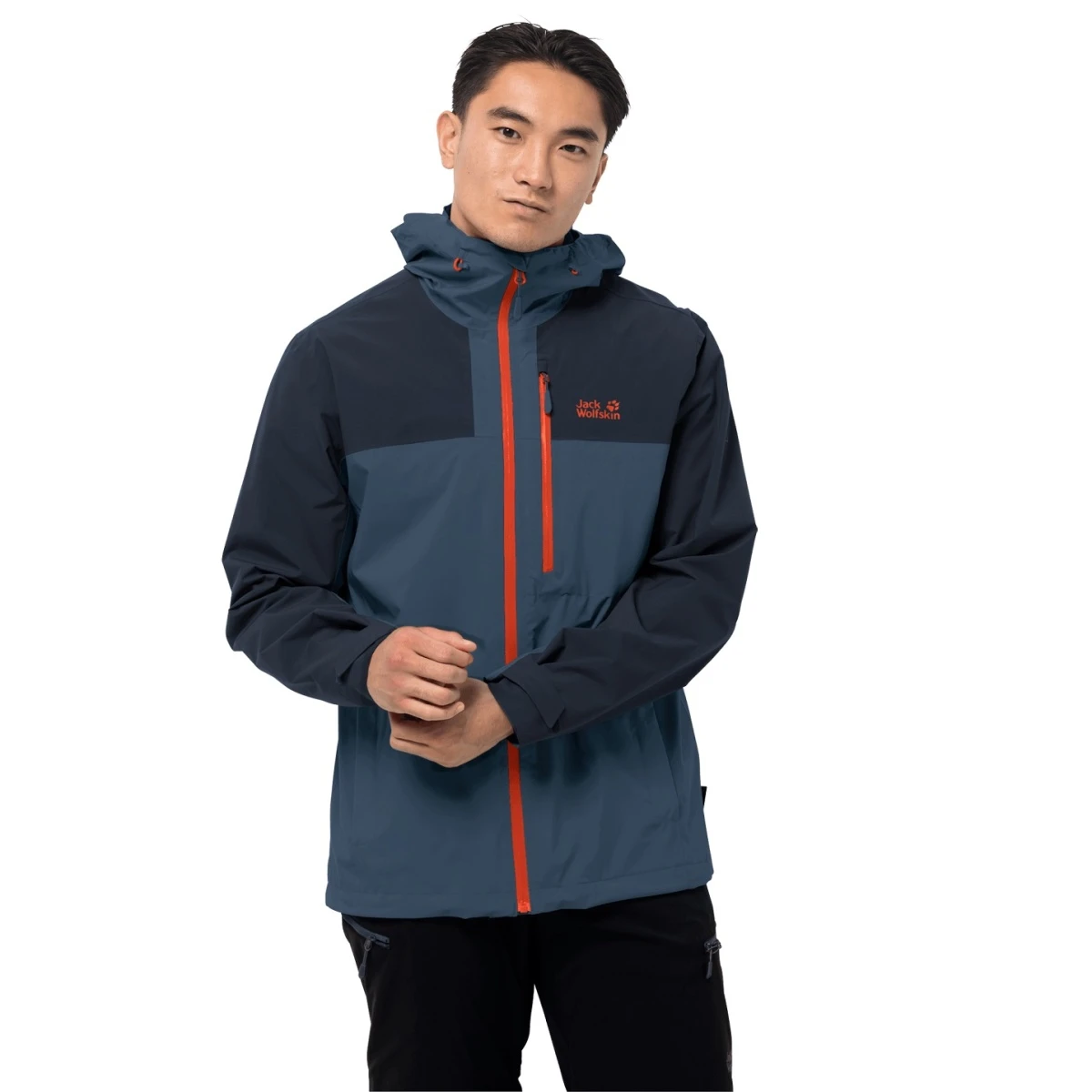 Jack Wolfskin Wander-Funktionsjacke Go Hike (wind-/wasserdicht) Thunderblau Herren 3 Jack Wolfskin Wander-Funktionsjacke Go Hike (wind-/wasserdicht) Thunderblau Herren