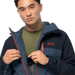 Jack Wolfskin Wander-Funktionsjacke Go Hike (wind-/wasserdicht) Thunderblau Herren 9 Jack Wolfskin Wander-Funktionsjacke Go Hike (wind-/wasserdicht) Thunderblau Herren -Jack Wolfskin Jack Wolfskin 1114051 1383 go hike jacke203 1200x1200 1