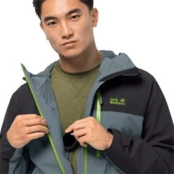 Jack Wolfskin Wander-Funktionsjacke Go Hike (wind-/wasserdicht) Stormgrau Herren -Jack Wolfskin Jack Wolfskin 1114051 6098 go hike jacke204 1200x1200 1