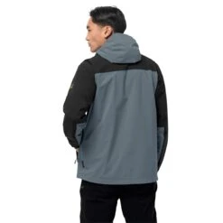 Jack Wolfskin Wander-Funktionsjacke Go Hike (wind-/wasserdicht) Stormgrau Herren -Jack Wolfskin Jack Wolfskin 1114051 6098 go hike jacke206 1200x1200 1