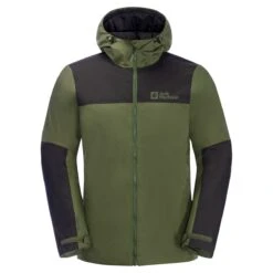 Jack Wolfskin Winterjacke Jasper 2022 (wasser- Und Winddicht, Atmungsaktiv) Grün Herren