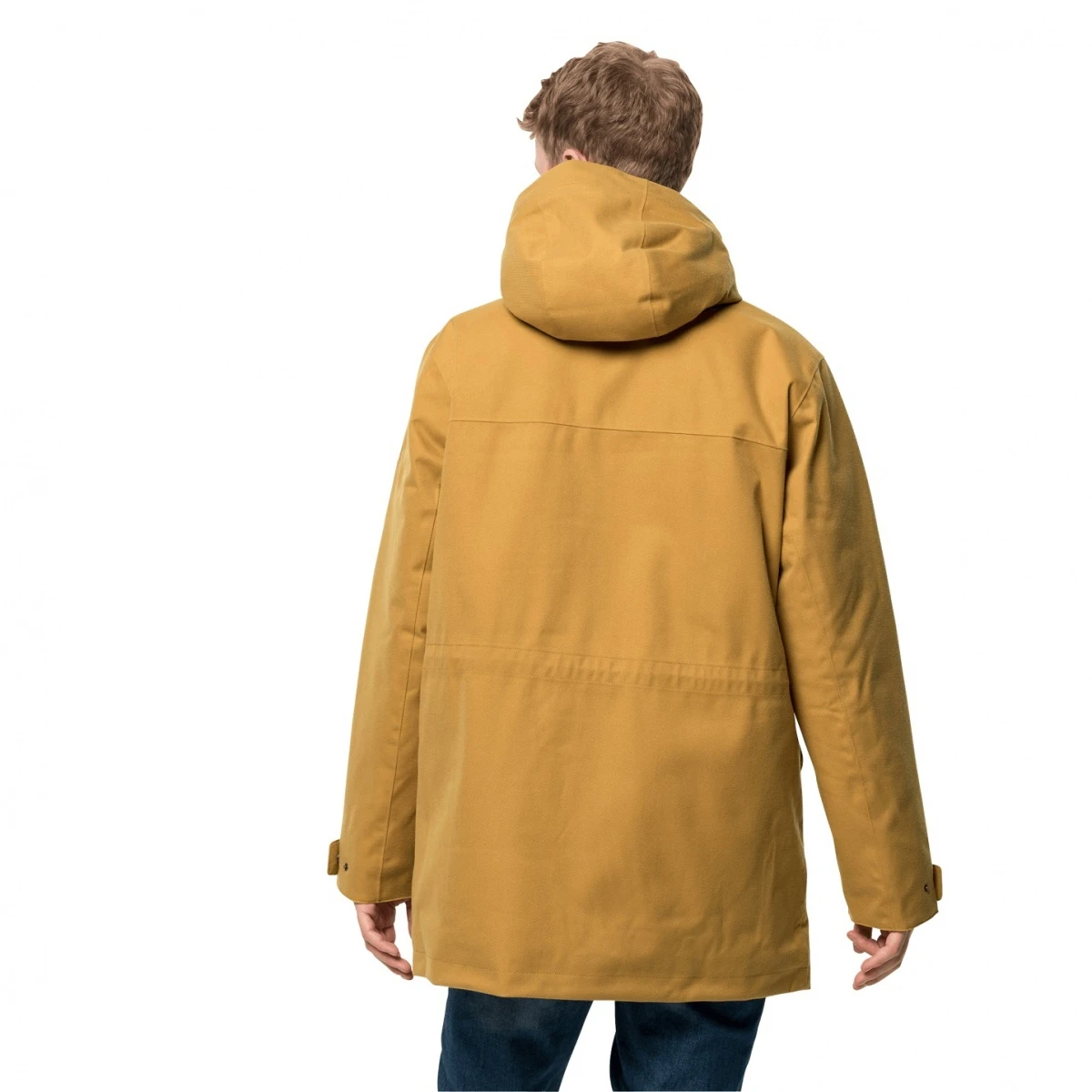 Jack Wolfskin Parka Fierce Wind (wasser-winddicht, Recyceltes Materialien) Bernsteingelb Herren 8 Jack Wolfskin Parka Fierce Wind (wasser-winddicht, Recyceltes Materialien) Bernsteingelb Herren – Bild 6