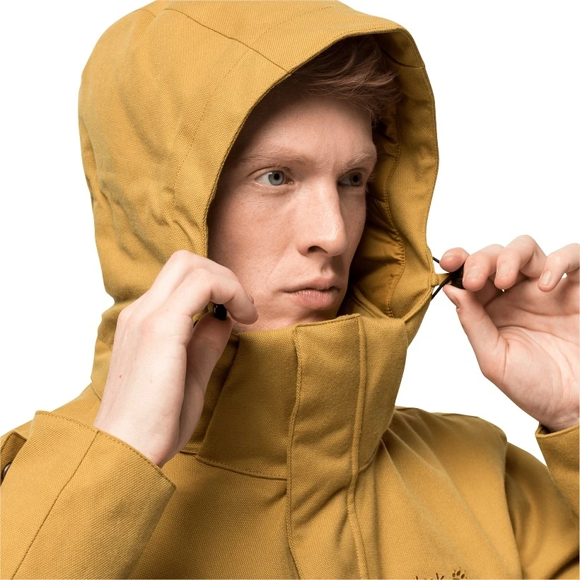 Jack Wolfskin Parka Fierce Wind (wasser-winddicht, Recyceltes Materialien) Bernsteingelb Herren 7 Jack Wolfskin Parka Fierce Wind (wasser-winddicht, Recyceltes Materialien) Bernsteingelb Herren – Bild 5