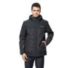 Jack Wolfskin Winterjacke DNA Supernova 3-in-1 (wasserdicht, Winddicht, PFC-frei) Phantomgrau Herren