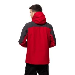 Jack Wolfskin Wanderjacke DNA Rhapsody Mit Systemreissverschluss - Wasserdicht, Winddicht, PFC-frei - Rot Herren -Jack Wolfskin Jack Wolfskin 1114911 2206 dna rhapsody jacke207 1200x1200 1