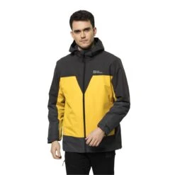 Jack Wolfskin Winterjacke 3in1 DNA Tundra (sehr Warm, Wind- Und Wasserdicht) Gelb/schwarz Herren -Jack Wolfskin Jack Wolfskin 1115281 3802 DNA Tundra 3in1 Jacke205 1192x1192 1