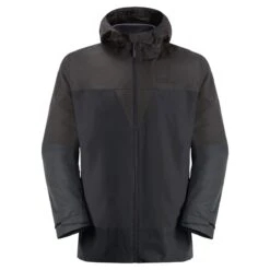 Jack Wolfskin Winterjacke 3in1 DNA Tundra (sehr Warm, Wind- Und Wasserdicht) Schwarz Herren