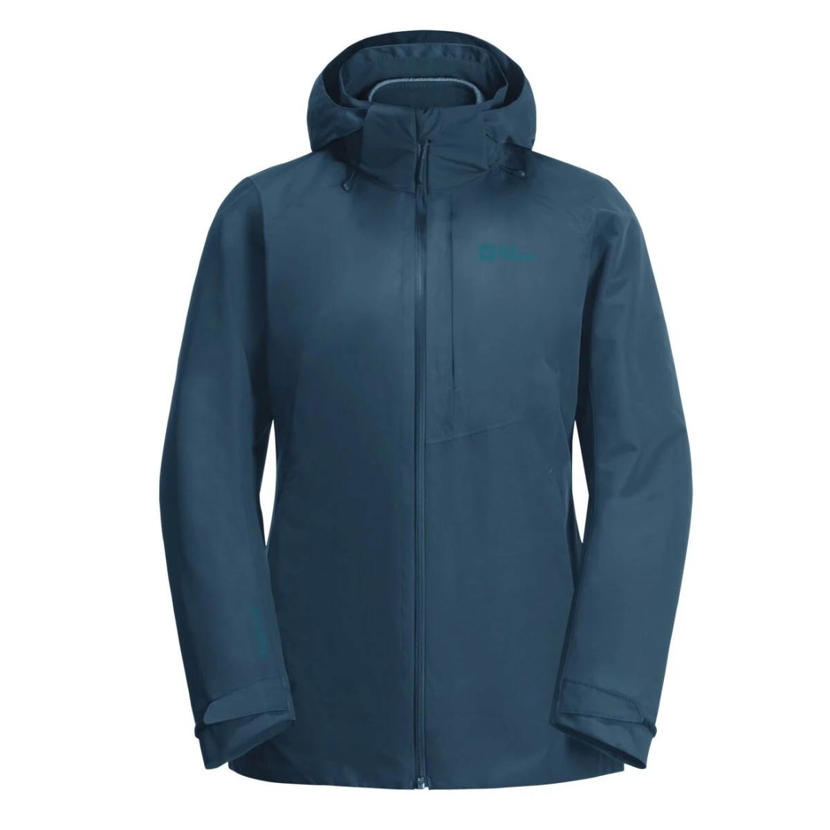 Jack Wolfskin Winterjacke Bergland 3in1 (sehr Warm, Wasser-und Winddicht) Korallenblau Damen 5 Jack Wolfskin Winterjacke Bergland 3in1 (sehr Warm, Wasser-und Winddicht) Korallenblau Damen – Bild 3
