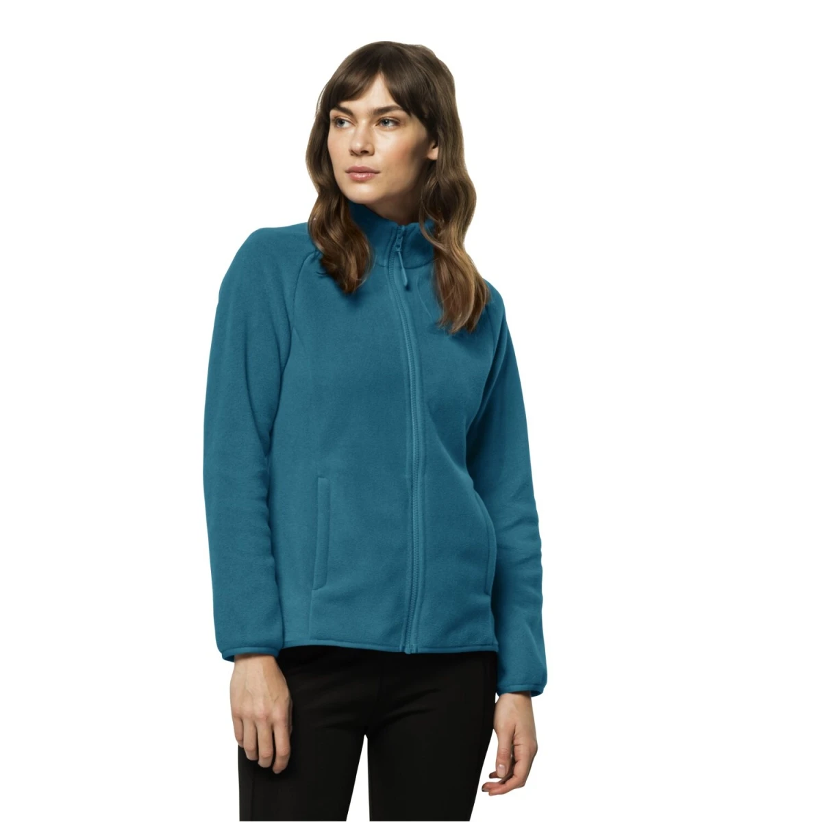 Jack Wolfskin Ganzjahresjacke Moonrise 3in1 (wasser- Winddicht, Mit Fleece-Innenjacke) Hellblau Damen 8 Jack Wolfskin Ganzjahresjacke Moonrise 3in1 (wasser- Winddicht, Mit Fleece-Innenjacke) Hellblau Damen – Bild 6
