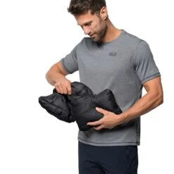 Jack Wolfskin Winter-Daunenjacke Helium (sehr Warm, Winddicht, Leicht, PFC-frei) Phantomgrau Herren -Jack Wolfskin Jack Wolfskin 1200573 6350 helium men203 1200x1200 1