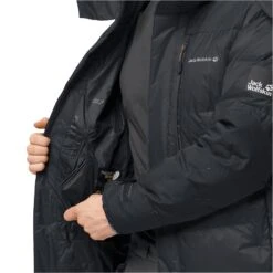 Jack Wolfskin Winter-Daunenparka The Cook (sehr Warm, Winddicht, Wasserabweisend, PFC-frei) Phantomgrau Herren -Jack Wolfskin Jack Wolfskin 1201914 6350 the cook parka205 820x820 1