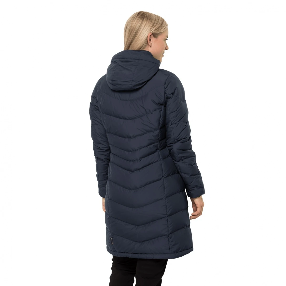 Jack Wolfskin Winter-Daunenmantel Selenium Coat (winddicht, Sehr Warm, PFC-frei) Dunkelblau Damen 7 Jack Wolfskin Winter-Daunenmantel Selenium Coat (winddicht, Sehr Warm, PFC-frei) Dunkelblau Damen – Bild 5