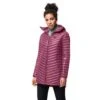 Jack Wolfskin Winter-Daunenmantel Atmosphere (sehr Warm, Winddicht, PFC-frei) Violett Damen