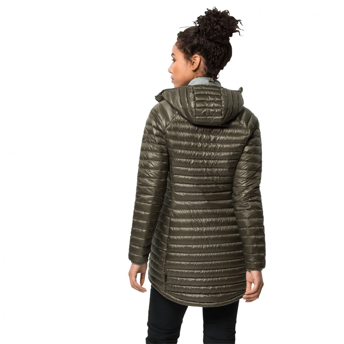 Jack Wolfskin Winter-Daunenmantel Atmosphere (sehr Warm, Winddicht, PFC-frei) Granitgrau Damen 6 Jack Wolfskin Winter-Daunenmantel Atmosphere (sehr Warm, Winddicht, PFC-frei) Granitgrau Damen – Bild 4