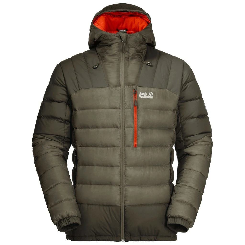 Jack Wolfskin Winter-Daunenjacke North Climate (sehr Warm Winddicht, Wasserabweisend) Granite Herren 4 Jack Wolfskin Winter-Daunenjacke North Climate (sehr Warm Winddicht, Wasserabweisend) Granite Herren – Bild 2