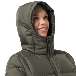 Jack Wolfskin Winter-Daunenmantel Frozen Lake Coat (winddicht, Wasserabweisend) Braungrün Damen -Jack Wolfskin Jack Wolfskin 1206131 5066 frozen lake coat w202 820x820 1