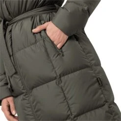 Jack Wolfskin Winter-Daunenmantel Frozen Lake Coat (winddicht, Wasserabweisend) Braungrün Damen -Jack Wolfskin Jack Wolfskin 1206131 5066 frozen lake coat w204 820x820 1