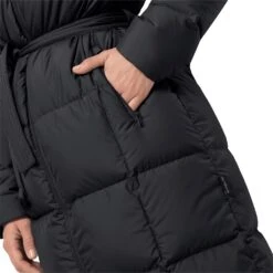 Jack Wolfskin Winter-Daunenmantel Frozen Lake Coat (winddicht, Wasserabweisend) Schwarz Damen -Jack Wolfskin Jack Wolfskin 1206131 6000 1 frozen lake coat w205 1024x1024 1