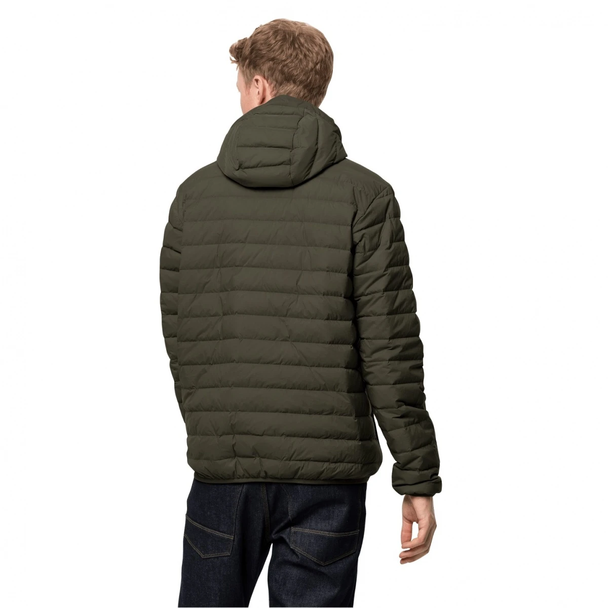 Jack Wolfskin Winter-Daunenjacke Glowing Mountain (winddicht, Wasserabweisend, PFC-frei) Dunkelgrün Herren 8 Jack Wolfskin Winter-Daunenjacke Glowing Mountain (winddicht, Wasserabweisend, PFC-frei) Dunkelgrün Herren – Bild 6