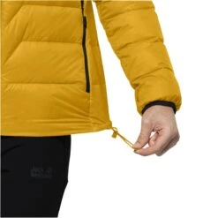 Jack Wolfskin Winter-Daunenjacke DNA Tundra 2022 (sehr Warm, Winddicht) Gelb Herren -Jack Wolfskin Jack Wolfskin 1206622 3802 DNA Tundra Jacke201 1200x1200 1