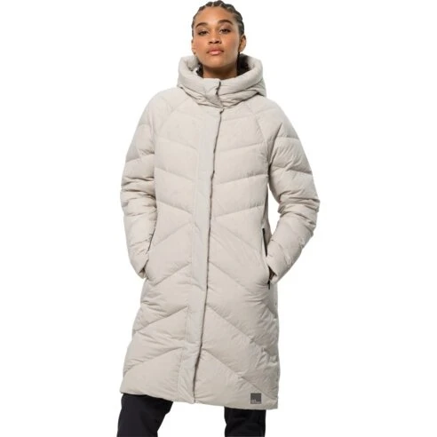 Jack Wolfskin Wintermantel Marienplatz Coat (winddicht, Sehr Wasserabweisend) Perlweiss Damen 3 Jack Wolfskin Wintermantel Marienplatz Coat (winddicht, Sehr Wasserabweisend) Perlweiss Damen