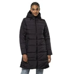 Jack Wolfskin Wintermantel Eisbach Coat (winddicht, Wasserabweisend, PFC-frei) 2022 Phantomgrau Damen -Jack Wolfskin Jack Wolfskin 1206981 6350 Eisbach Mantel203 1200x1200 1