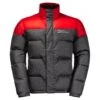 Jack Wolfskin Winter-Daunenjacke DNA Tundra XT (sehr Warm, Winddicht) Rot Herren