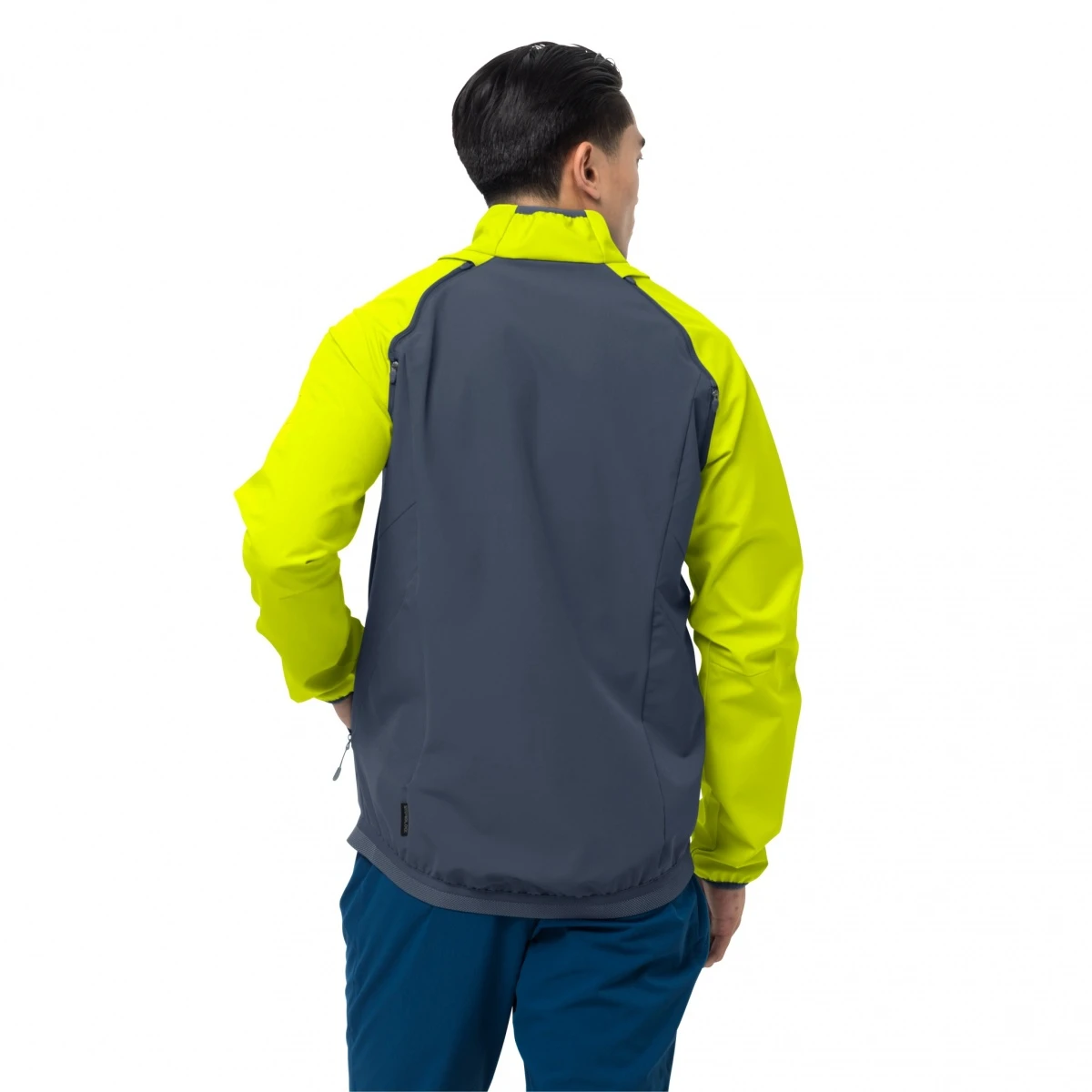 Jack Wolfskin Fahrrad-Softshelljacke Und Weste Tandem (PFC-Frei) Gelb Herren 7 Jack Wolfskin Fahrrad-Softshelljacke Und Weste Tandem (PFC-Frei) Gelb Herren – Bild 5