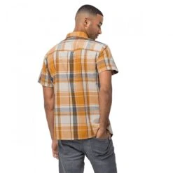 Jack Wolfskin Freizeit- Und Reisehemd Kurzarm Little Lake Orange Herren -Jack Wolfskin Jack Wolfskin 1403421 7690 little lake shirt m204 1200x1200 1
