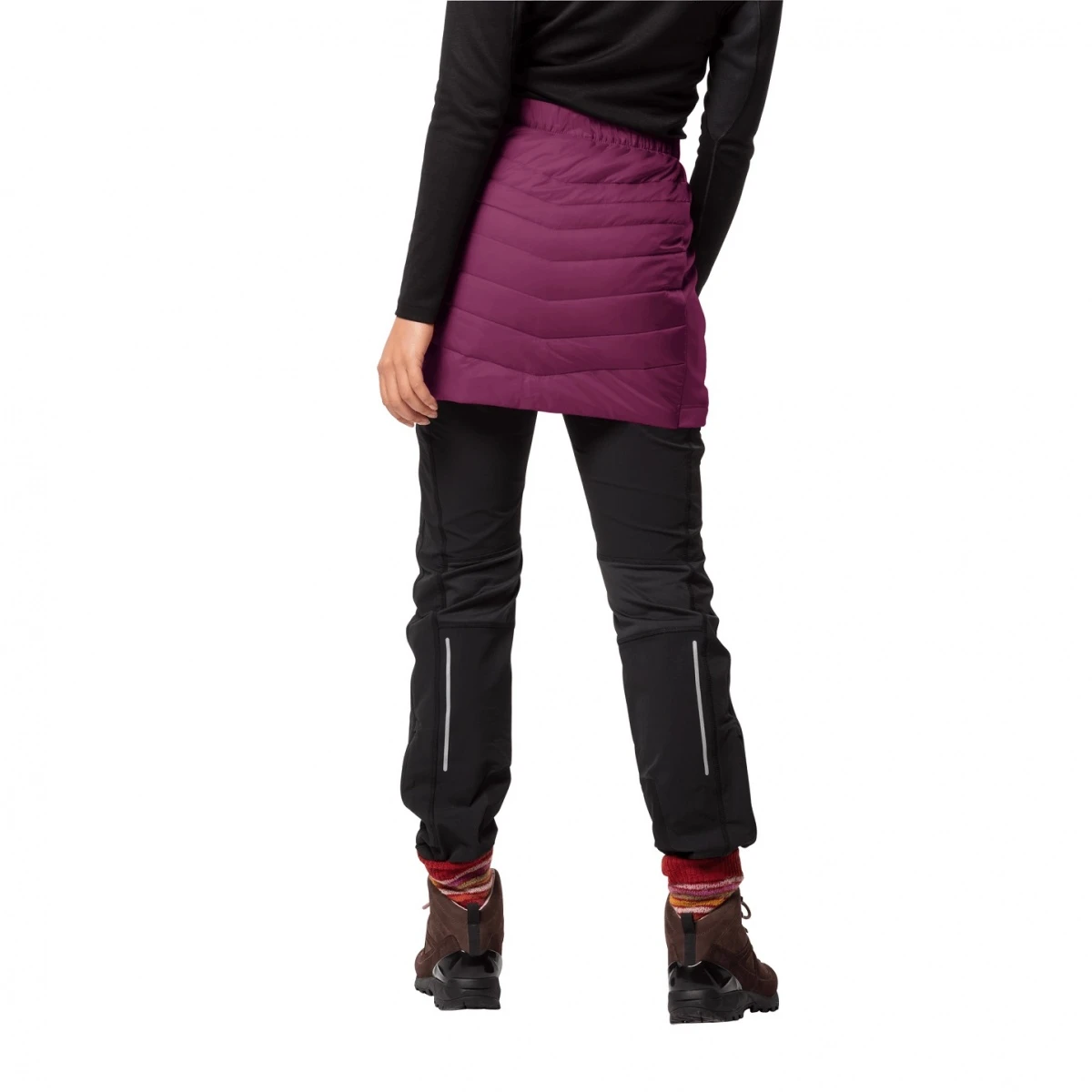 Jack Wolfskin Winterrock Atmosphere (winddicht, Warm Wattiert, PFC-frei) Violett Damen (Gr. XL) 6 Jack Wolfskin Winterrock Atmosphere (winddicht, Warm Wattiert, PFC-frei) Violett Damen (Gr. XL) – Bild 4