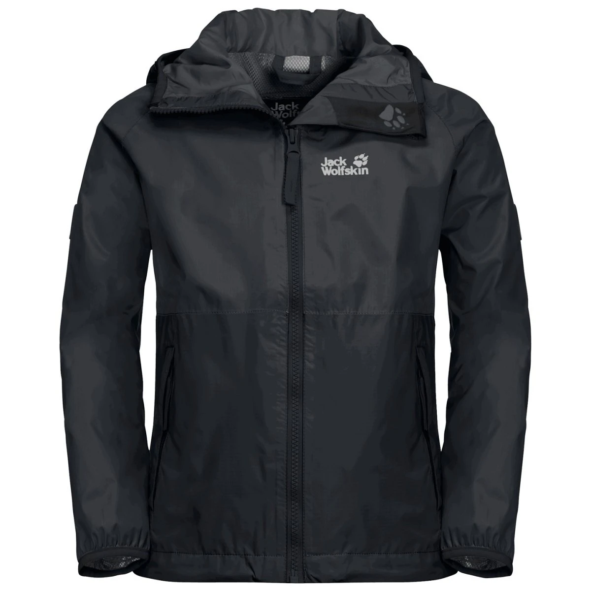 Jack Wolfskin Regenjacke Rainy (wind- Und Wasserdicht) Phantomgrau Kinder 3 Jack Wolfskin Regenjacke Rainy (wind- Und Wasserdicht) Phantomgrau Kinder