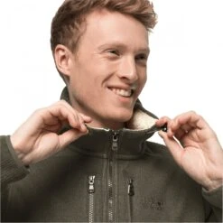 Jack Wolfskin Fleecejacke Mit Kapuze Robson (Strick) Bonseigrün Herren 11 Jack Wolfskin Fleecejacke Mit Kapuze Robson (Strick) Bonseigrün Herren -Jack Wolfskin Jack Wolfskin 1705821 4144 robson jacket204 1200x1200 1
