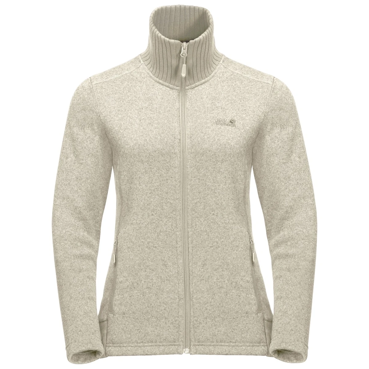 Jack Wolfskin Fleecejacke Scandic Beige Damen 6 Jack Wolfskin Fleecejacke Scandic Beige Damen – Bild 4