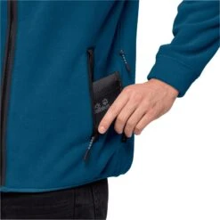 Jack Wolfskin Fleecejacke DNA Grizzly - Winddichter, Wattierter Schulterbereich - Kobaltblau Herren -Jack Wolfskin Jack Wolfskin 1709981 1350 dna grizzly m203 820x820 1