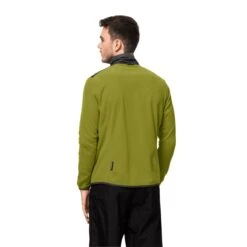 Jack Wolfskin Fleecejacke DNA Block Fleece - Warm, An Den Schultern Winddicht, Wasserabweisend - Grün Herren -Jack Wolfskin Jack Wolfskin 1710261 4131 dna block fleecejacke204 1200x1200 1