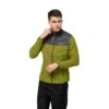 Jack Wolfskin Fleecejacke DNA Block Fleece - Warm, An Den Schultern Winddicht, Wasserabweisend - Grün Herren -Jack Wolfskin Jack Wolfskin 1710261 4131 dna block fleecejacke205 1200x1200 1
