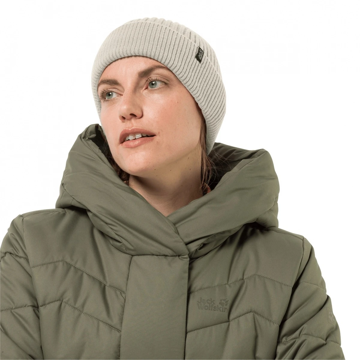 Jack Wolfskin Strickmütze (Beanie) Cosy Cap Mit Viskose Grau 4 Jack Wolfskin Strickmütze (Beanie) Cosy Cap Mit Viskose Grau – Bild 2