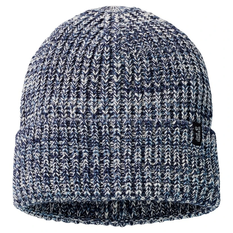 Jack Wolfskin Strickmütze (Beanie) Snow Flurry Cap Dunkelblau 4 Jack Wolfskin Strickmütze (Beanie) Snow Flurry Cap Dunkelblau – Bild 2