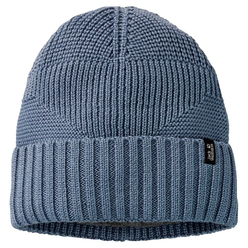 Jack Wolfskin Strickmütze (Beanie) Woods Cap Mit Thermofutter Aus Mikrofleece Frostblau Herren 4 Jack Wolfskin Strickmütze (Beanie) Woods Cap Mit Thermofutter Aus Mikrofleece Frostblau Herren – Bild 2