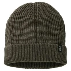 Jack Wolfskin Strickmütze (Beanie) Every Day Outdoors Cap Bonseigrün