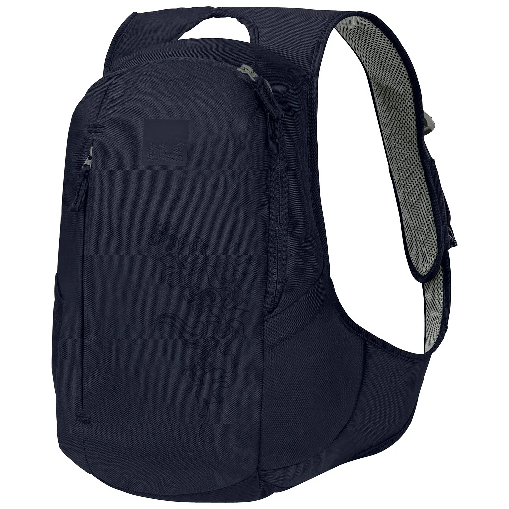Jack Wolfskin Tagesrucksack Ancona (für Frauen, Breite Gurte, 14 Liter) Mitternachtsblau 3 Jack Wolfskin Tagesrucksack Ancona (für Frauen, Breite Gurte, 14 Liter) Mitternachtsblau