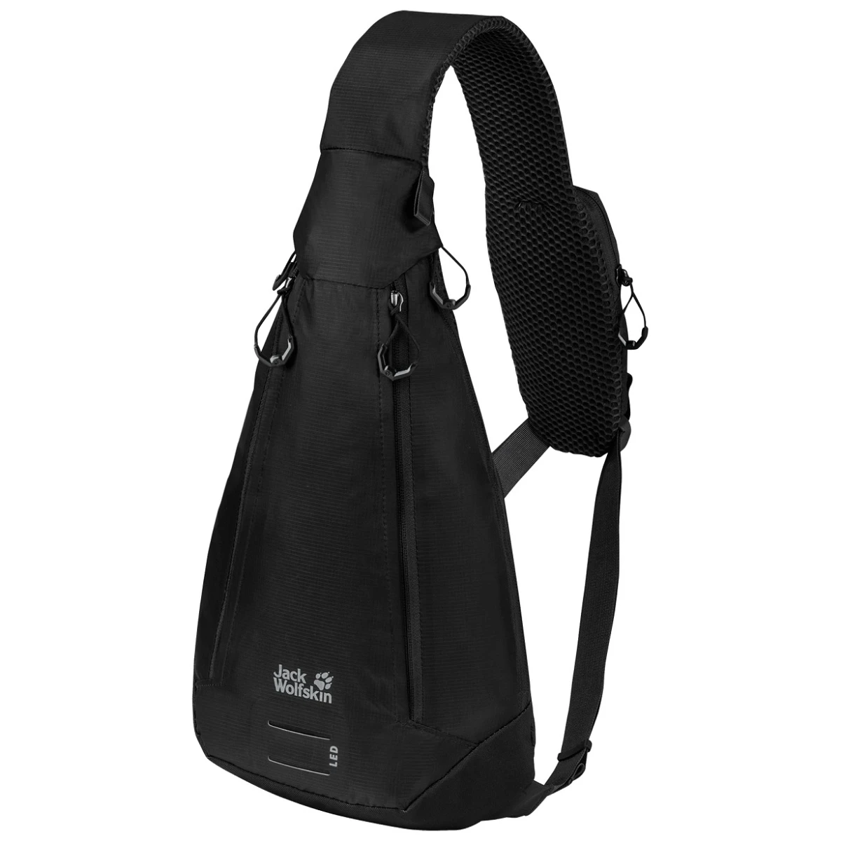 Jack Wolfskin Slingbag Delta Bag Air 4 Liter Schwarz 3 Jack Wolfskin Slingbag Delta Bag Air 4 Liter Schwarz