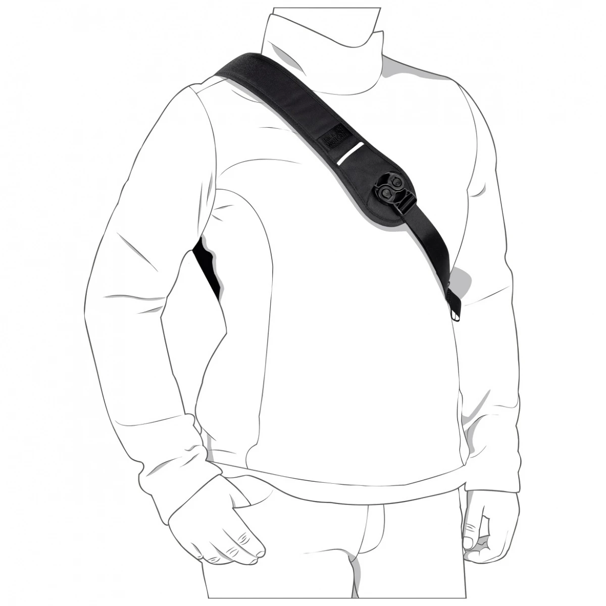 Jack Wolfskin Sparksling Schwarz 8 Liter 8 Jack Wolfskin Sparksling Schwarz 8 Liter – Bild 6