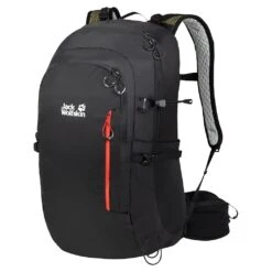 Jack Wolfskin Wanderrucksack Athmos Shape (für Sportliche Tages-/Mehrtagestouren) Schwarz 28 Liter