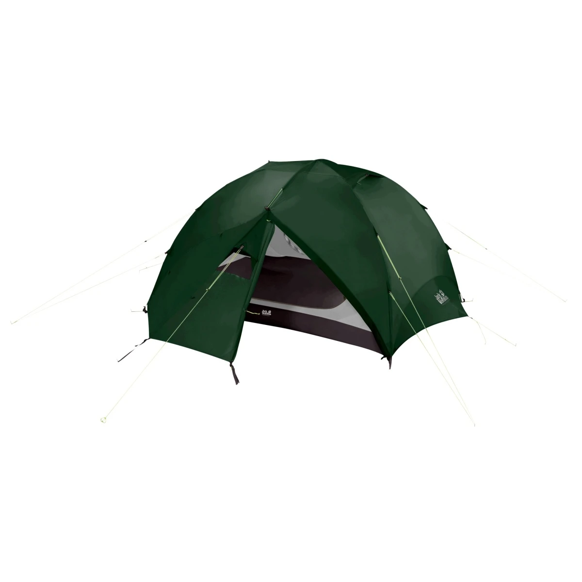 Jack Wolfskin Kuppelzelt Yellowstone III Vent - Geräumige, Mit 360°-Belüftung, Schneller Aufbau - Für 3 Personen 3 Jack Wolfskin Kuppelzelt Yellowstone III Vent - Geräumige, Mit 360°-Belüftung, Schneller Aufbau - Für 3 Personen