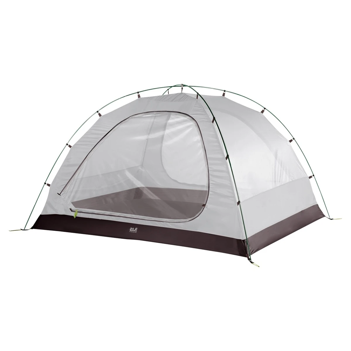 Jack Wolfskin Kuppelzelt Yellowstone III Vent - Geräumige, Mit 360°-Belüftung, Schneller Aufbau - Für 3 Personen 4 Jack Wolfskin Kuppelzelt Yellowstone III Vent - Geräumige, Mit 360°-Belüftung, Schneller Aufbau - Für 3 Personen – Bild 2